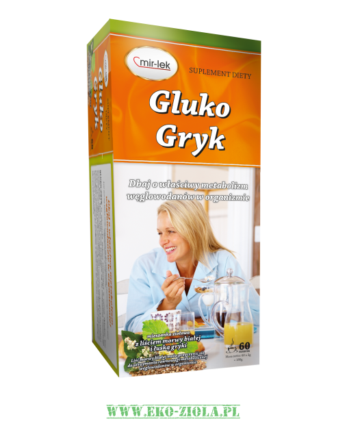 Mir-Lek Herbata Gluko Gryk 60x3g