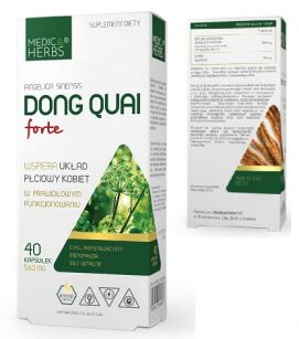 Medica Herbs Dong quai forte 560mg 40kaps