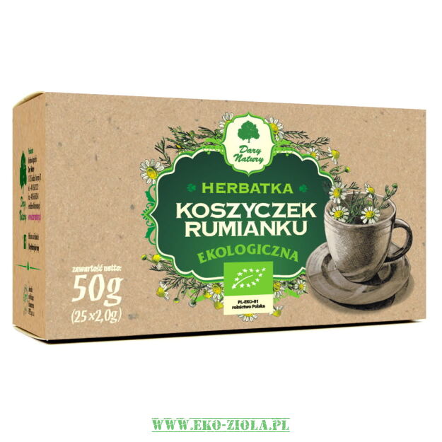 Dary Natury Rumianek koszyczek EKO 25x2g