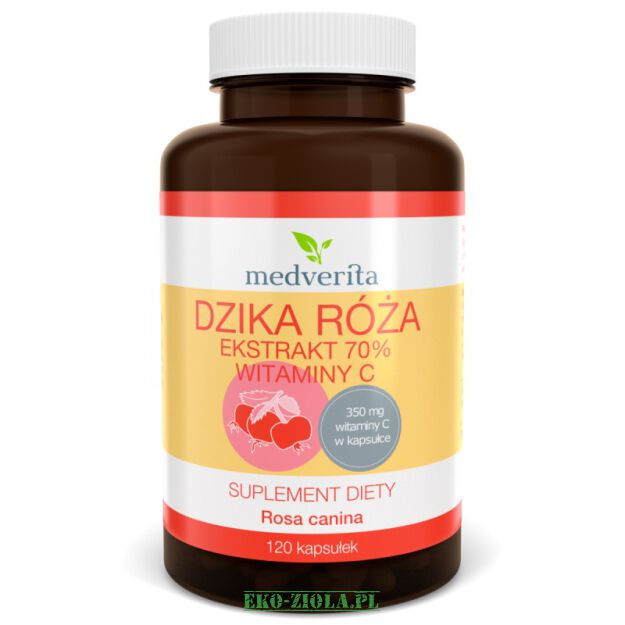 Medverita Dzika Róża 70% 120kaps