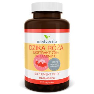 Medverita Dzika Róża 70% 120kaps