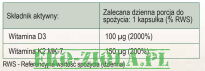 Bio Herbs Witamina D3 4000 + K2 MK7 Forte 120kaps - 3