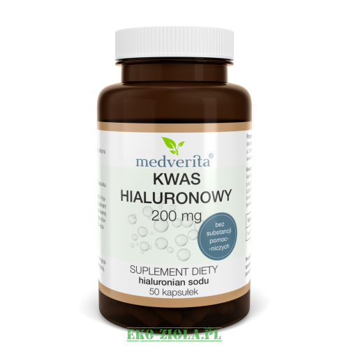 Medverita Kwas hialuronowy 200mg 60kaps