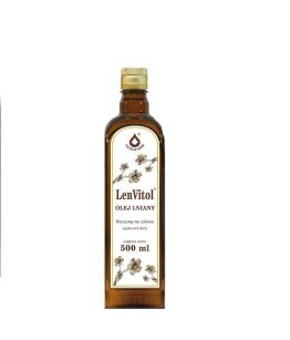 Oleofarm Olej lniany lenvitol 500ml