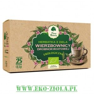 Dary Natury Wierzbownica drobnokwiatowa ziele EKO 25x2,5g