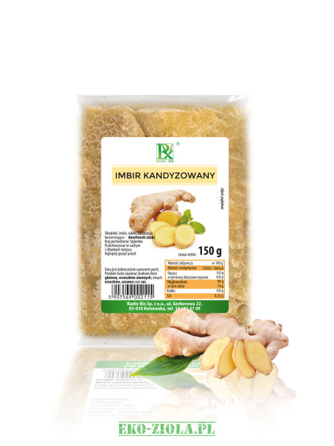 Radix Imbir kandyzowany 150g