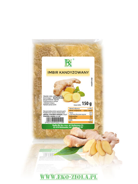 Radix Imbir kandyzowany 150g