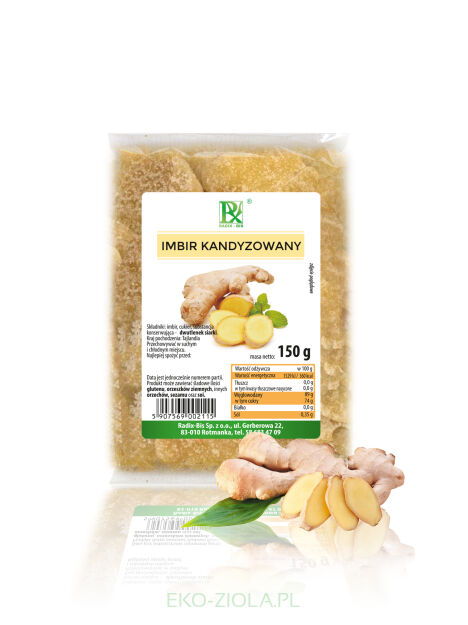 Radix Imbir kandyzowany 150g