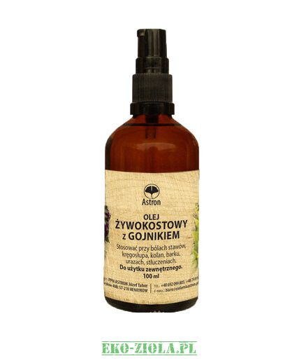 Astron Olej żywokostowy z gojnikiem (przeciwbólowy) 100ml