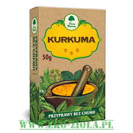 Dary Natury przyprawa Kurkuma mielona 50g