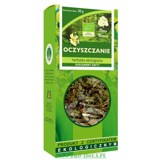Dary Natury herbatka Oczyszczanie EKO 50g