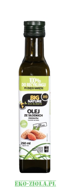 Big Nature Olej ze słodkich migdałów 250ml