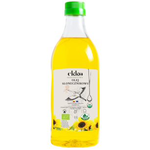 Ekko Olej słonecznikowy do smażenia BIO  1l
