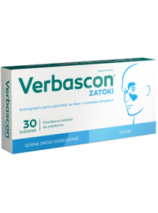 Verbascon ZATOKI z pelargonią afrykańską 30 tabletek