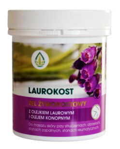 MedicProgress- Laurokost Żel żywokostowy z olejkiem laurowym i olejem konopnym 250ml