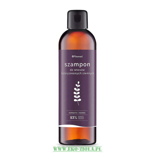Fitomed Szampon do włosów ciemnych Herbata i henna 250ml