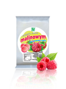 Radix Cukierki o smaku malinowym B/C 50g